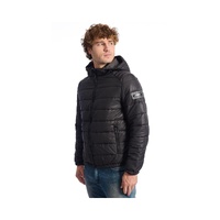 Baldinini Trend Men's Black Polyester Jacket - 2XL thumbnail