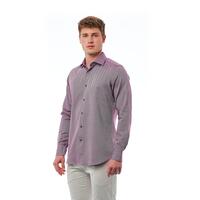 Slim Fit French Collar Shirt 41 IT Men thumbnail