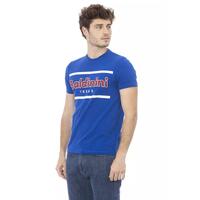 Short Sleeve T-shirt with Round Neck and Front Print XS Men thumbnail