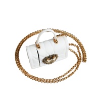 Dolce & Gabbana Women's White Silicone Devotion Heart Cover Hand Bag Airpod Case - One Size thumbnail