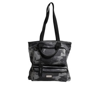 Dolce & Gabbana Men's Gray Camo Cotton Multiple Compartts Tote Bag - One Size thumbnail