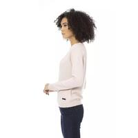 Baldinini Monogram Long Sleeve Sweater M Women thumbnail