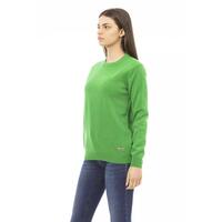 Baldinini Monogram Long Sleeve Crewneck Sweater S Women thumbnail