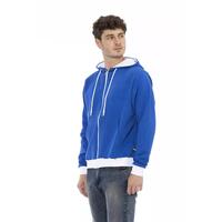 Brushed Hoodie with Zip Closure and Rear Logo 3XL Men thumbnail