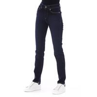 Logoed Button Regular Jeans with Tricolor Insert W30 US Women thumbnail