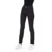 Regular Jeans with Logoed Button and Tricolor Insert. W28 US Women thumbnail