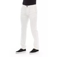 Baldinini Trend Men's White Cotton Jeans & Pant - W34 US thumbnail