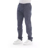 Front Zipper and Button Closure Chino Trousers 44 IT Men thumbnail