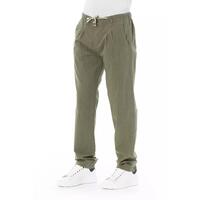 Front Zipper and Button Closure Chino Trousers 44 IT Men thumbnail