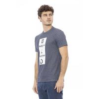 Short Sleeve Round Neck T-shirt with Front Print XS Men thumbnail