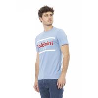 Short Sleeve Round Neck T-shirt with Front Print XS Men thumbnail