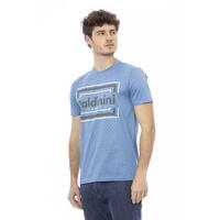 Short Sleeve T-shirt With Round Neck. Front Print. M Men thumbnail