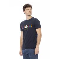 Short Sleeve T-shirt With Round Neck and Front Print XS Men thumbnail