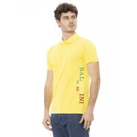 Embroidered Polo Shirt with Short Sleeves L Men thumbnail