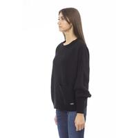 Baldinini Trend Women's Black Wool Sweater - L thumbnail