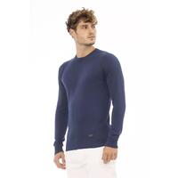 Baldinini Trend Men's Blue Modal Sweater - 52 IT thumbnail