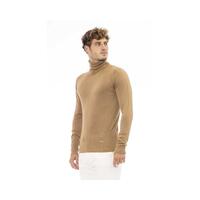 Baldinini Trend Men's Beige Modal Sweater - 52 IT thumbnail