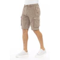 Cargo Shorts with Front Zipper and Button Closure Multiple Pockets W32 US Men thumbnail