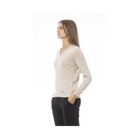 Baldinini Trend Women's Beige Polyamide Sweater - XL thumbnail