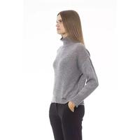 Baldinini Trend Women's Gray Viscose Sweater - S thumbnail
