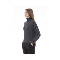 Baldinini Trend Women's Gray Viscose Sweater - M thumbnail