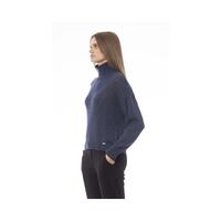 Baldinini Trend Women's Blue Viscose Sweater - M thumbnail