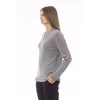 Baldinini Trend Women's Gray Viscose Sweater - M thumbnail