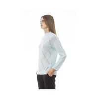 Baldinini Trend Women's Light Blue Wool Sweater - S thumbnail