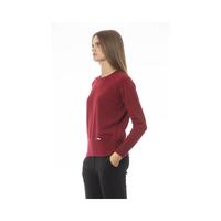 Baldinini Trend Women's Red Wool Sweater - 42 IT thumbnail