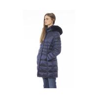 Baldinini Trend Women's Light Blue Polyester Jackets & Coat - M thumbnail
