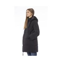 Baldinini Trend Women's Black Polyester Jackets & Coat - 2XL thumbnail