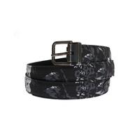 Dolce & Gabbana Floral Pattern Belt with Detachable Gold Buckle 95 cm Men thumbnail