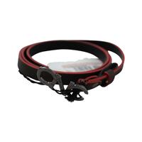 CNC Costume National Leather Logo Belt 85 cm Women thumbnail