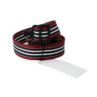 CNC Costume National Fashion Belt with Stripe Motif 100 cm Women thumbnail