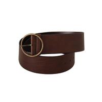 Authentic Dolce & Gabbana Logo Engraved Leather Belt 90 cm Women thumbnail