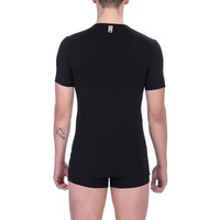 Bikkembergs Men's Black Cotton T-Shirt - L thumbnail