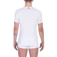 Bikkembergs Men's White Cotton T-Shirt - L thumbnail