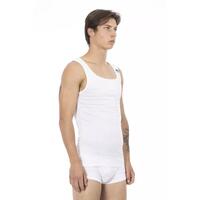 Stretch Cotton Logoed Shoulder Pad Mens Tank Top S Men thumbnail
