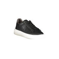 Blauer Men's Black Leather  Sneaker - 45 EU thumbnail