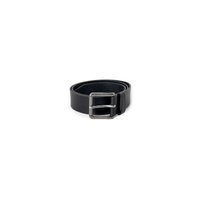 Hugo Boss Men's Black Leather Belt - 95 cm thumbnail