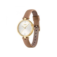 Hugo Boss Women's Beige Leather Watch - One Size thumbnail
