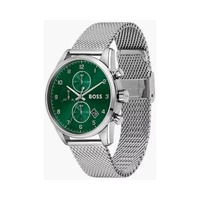 Hugo Boss Men's Silver Stainless Steel Watch - One Size thumbnail