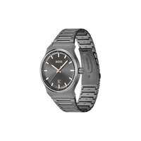 Hugo Boss Men's Gray Stainless Steel Watch - One Size thumbnail