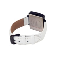 Bobroff Women's White Leather Watch - One Size thumbnail