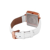 Bobroff Women's White Leather Watch - One Size thumbnail