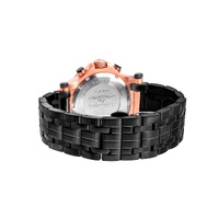 Bobroff Men's Black Steel Watch - One Size thumbnail