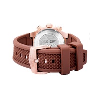 Bobroff Unisex's Brown Rubber Watch - One Size thumbnail