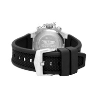 Bobroff Men's Black Rubber Watch - One Size thumbnail