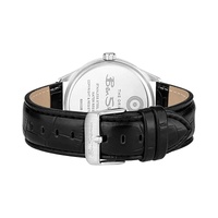 Ben Sherman Men's Black Leather Watch - One Size thumbnail