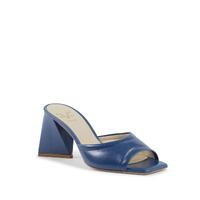 Leather High Heel Sandals from Italy - 39 EU thumbnail